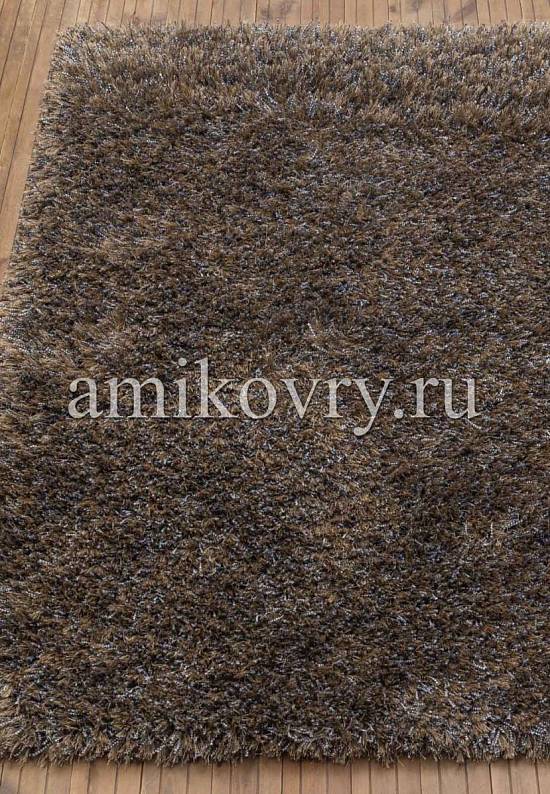 Ковер с длинным ворсом MLT-04-brown