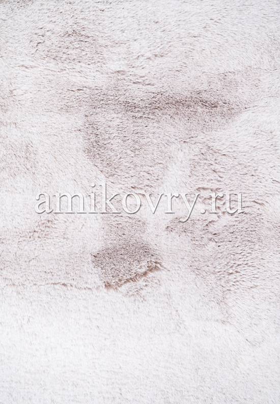 Пушистый ковер с мягким ворсом Beige-White discount1