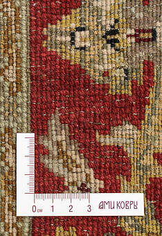 фрагмент ковра Kashan gold 10/10 CH-102-5-Ivory/Red