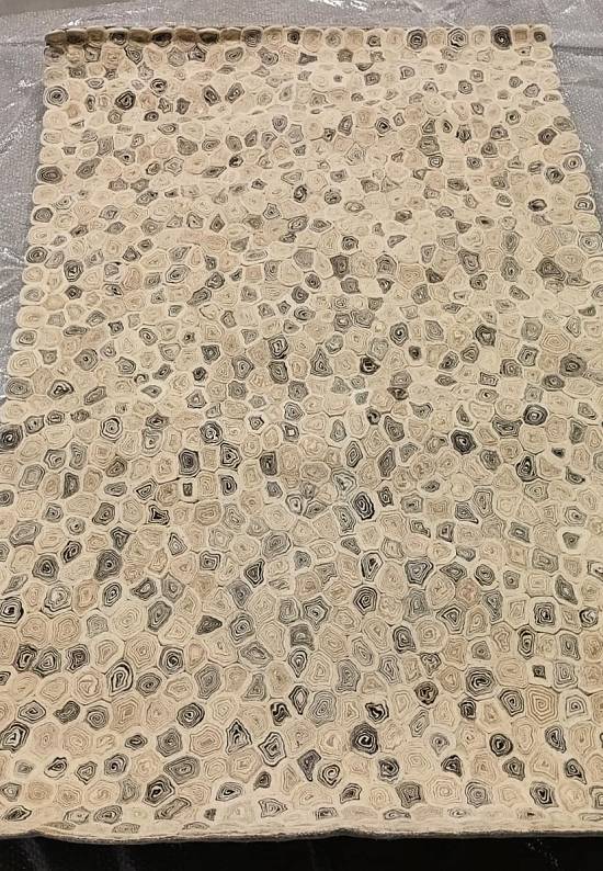 Ковер ручной работы с рельефом Chakri/Glued-Ivory Brown discount3