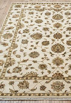 ковер в перспективе против ворса Kashan gold 10/10 MI-24-Ivory/Ivory