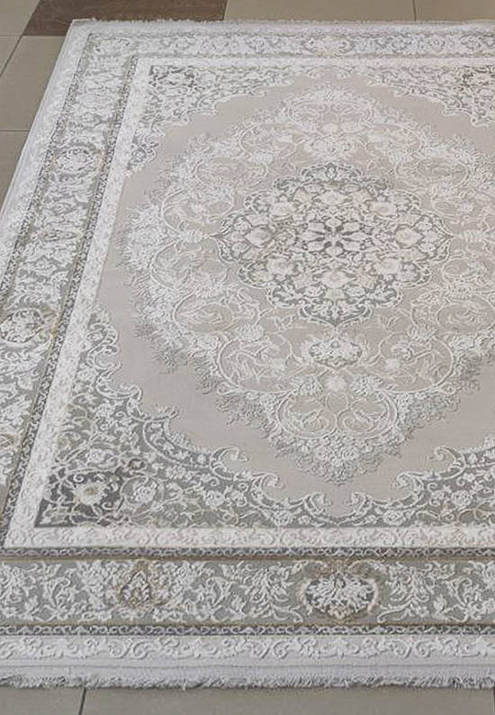 Классический турецкий ковер 31549A-Cream/Light Grey Shr
