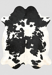 дизайн натуральной шкуры коровы Черно-белая LN008-Black/White 971