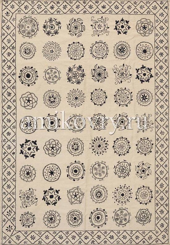 Элитный дизайнерский ковер ручной работы Kilim Dakar