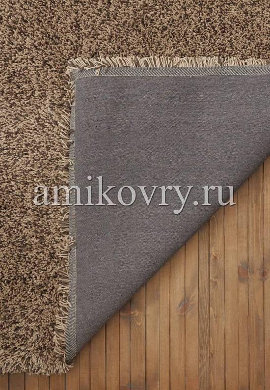 Ковер с длинным ворсом шегги no3-beige-grey