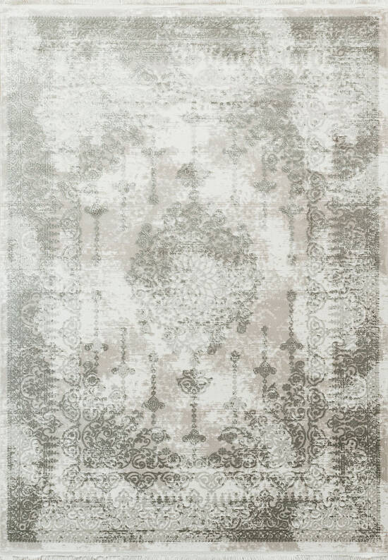 Турецкий однотонный ковер из акрила 5327 Grey