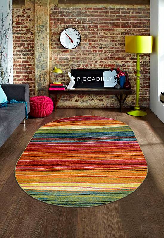 Недорогой синтетический ковер 2773-Multicolor