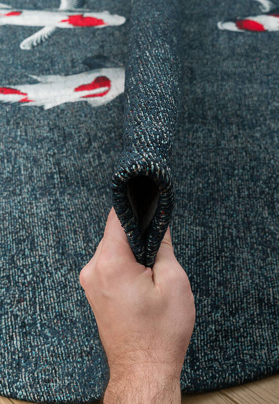 Дизайнерский безворсовый ковер LD5285-L288