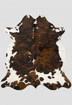 Натуральная шкура коровы Триколор коричневый LN004-Tricolor 881
