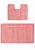 Розовый комплект ковриков для ванной комнаты и туалета Maritime 2580 Dusty Rose BQ
