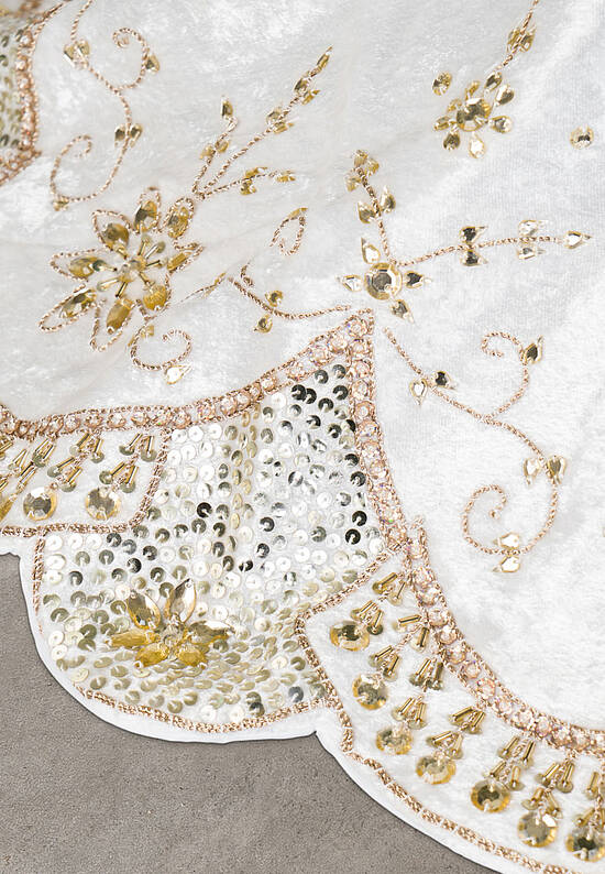 Коврик-юбка под ёлку