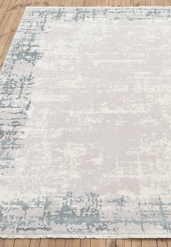 Винтажный турецкий ковер 612-Beige Blue
