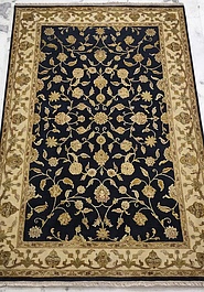 дизайн ковра Kashan gold 10/10 CH-102-Black/Ivory