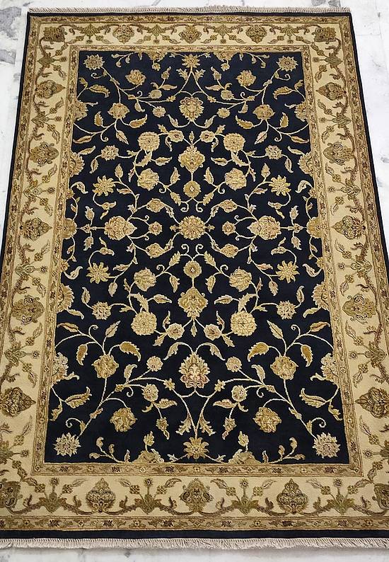 Элитный ковер ручной работы 10/10 CH-102-Black/Ivory