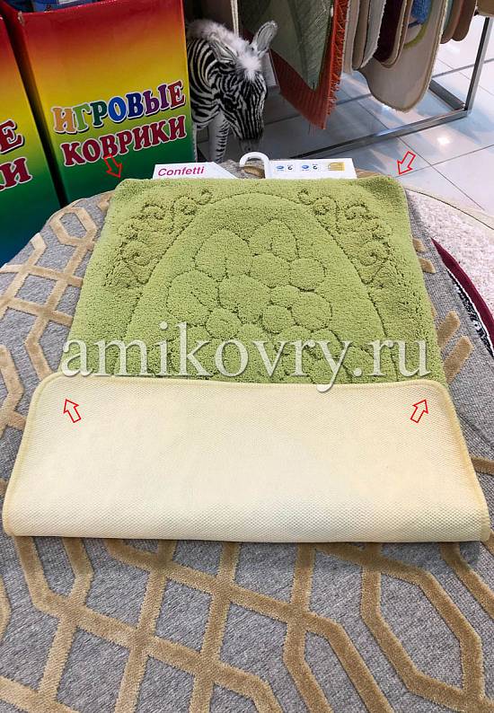 Зеленый коврик для ванной Somerset 3048 P. Green discount