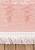 Турецкий однотонный ковер из акрила 5326 Pink
