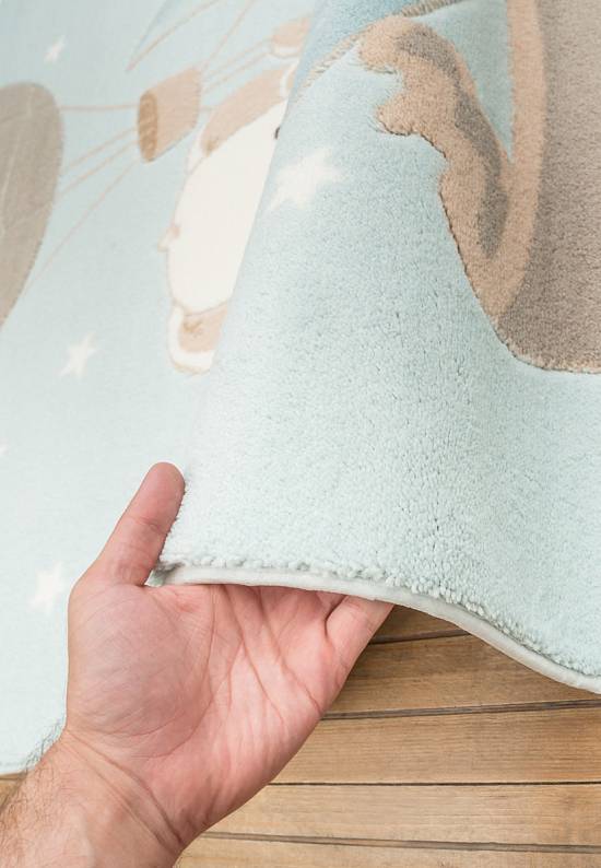 Детский ковер с ворсом Moonlight 03 Light Blue
