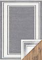Двусторонний безворсовый ковер Noa Kilim NK 06 Grey White