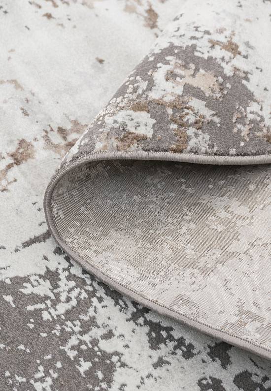Синтетический бюджетный ковер 3319-Gray-Beige