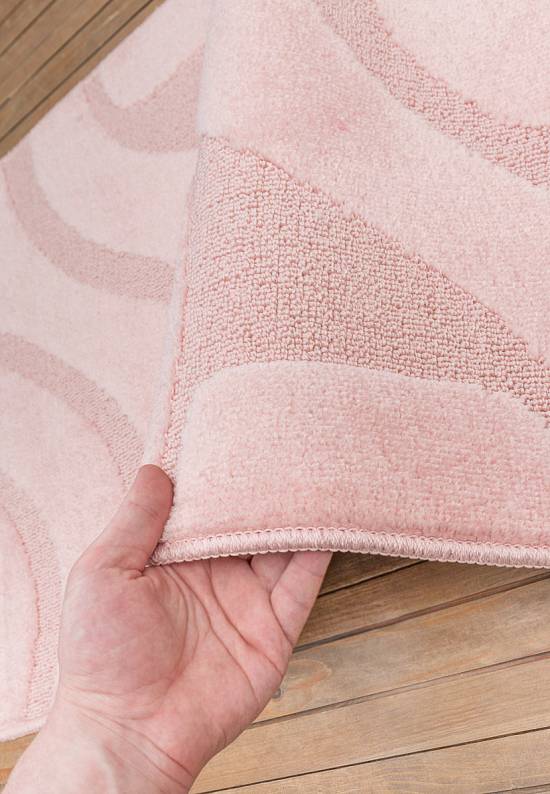 Розовый коврик для ванной Symphony 2574 Pink