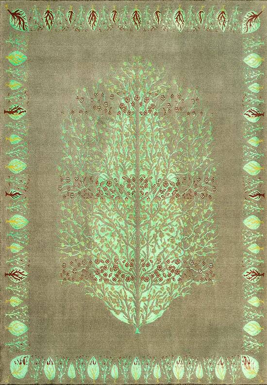 Иранский ковер из шерсти 21150