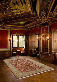 ковер в интерьере Shah Red