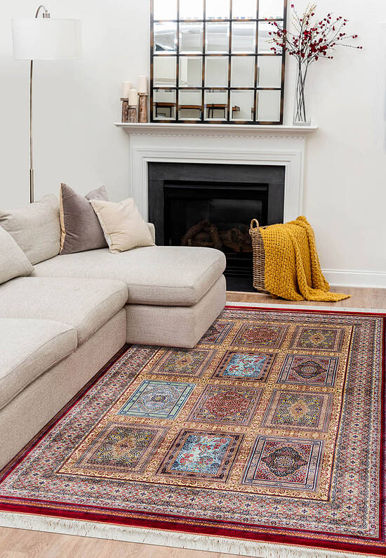 Иранский классический ковер Farshineh-Red