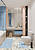 Голубой комплект ковриков для ванной и туалета Ethnic 2522 Baby Blue BQ