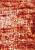 Яркий абстрактный ковер 11650 01 Terracotta