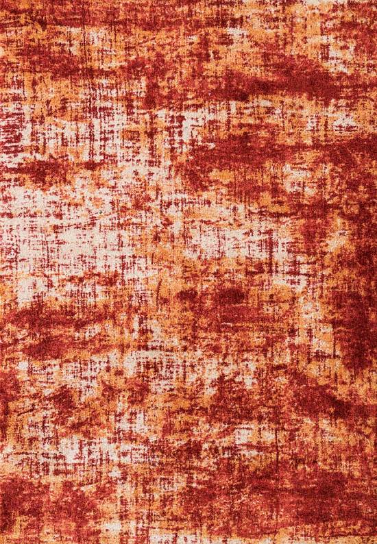 Яркий абстрактный ковер 11650 01 Terracotta