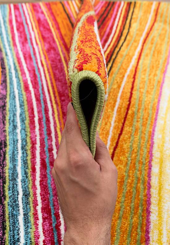 Недорогой синтетический ковер 2773-Multicolor