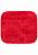 Красный мягкий коврик для ванной 3519 Red