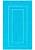 Бирюзовый коврик для ванной из хлопка Ekose-Turquoise