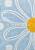 Голубой коврик для ванной комнаты Alinda 818 Light Blue