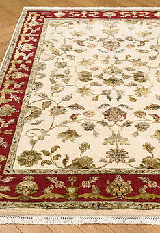ковер в перспективе по ворсу Kashan gold 10/10 CH-102-7-Ivory/Red