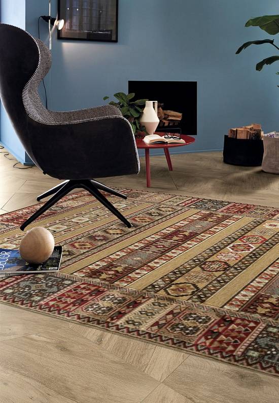 Бельгийский вискозный ковер RV376-R99
