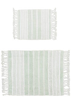 дизайн комплекта ковриков для ванной Irya Bath Martil-Green