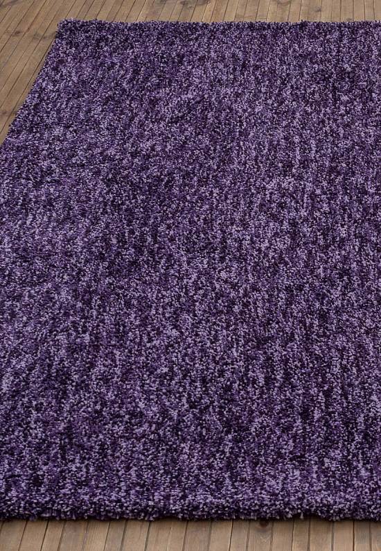 Мягкий ковер с длинным ворсом Plum