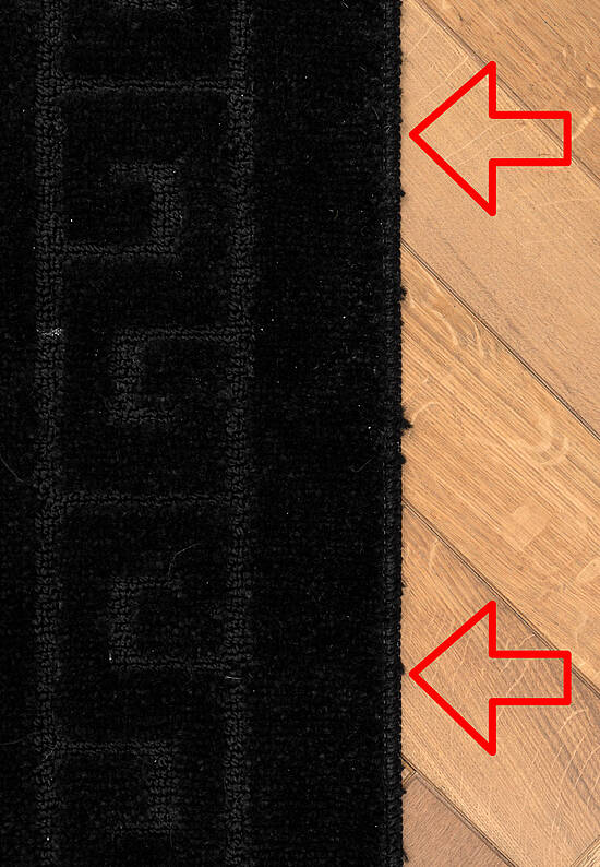 Черный комплект ковриков для ванной Ethnic 2513 Black BQ discount