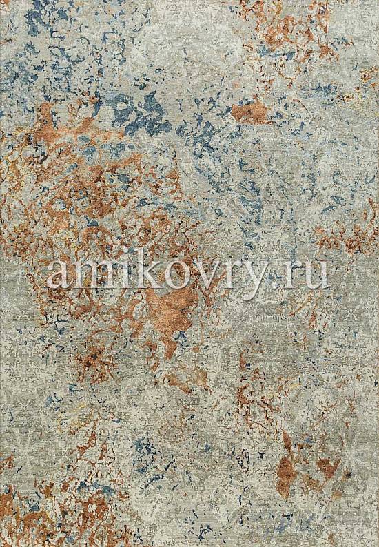 Дизайнерский ковер ручной работы 8/8-RWB ESK-406-Classic Gray/Silver Gray