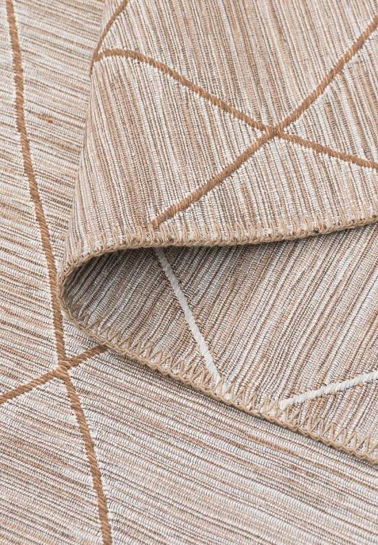 Двусторонний ковер из хлопка ARC 02 Beige