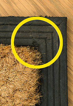 дефект входного коврика Doormat kokos Nippon-6012 discount1 фигура
