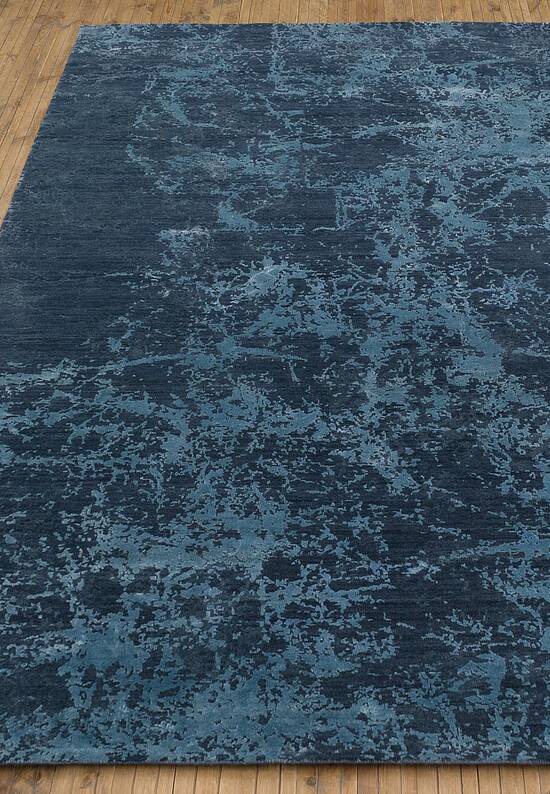 Дизайнерский ковер ручной работы Ocean Blue
