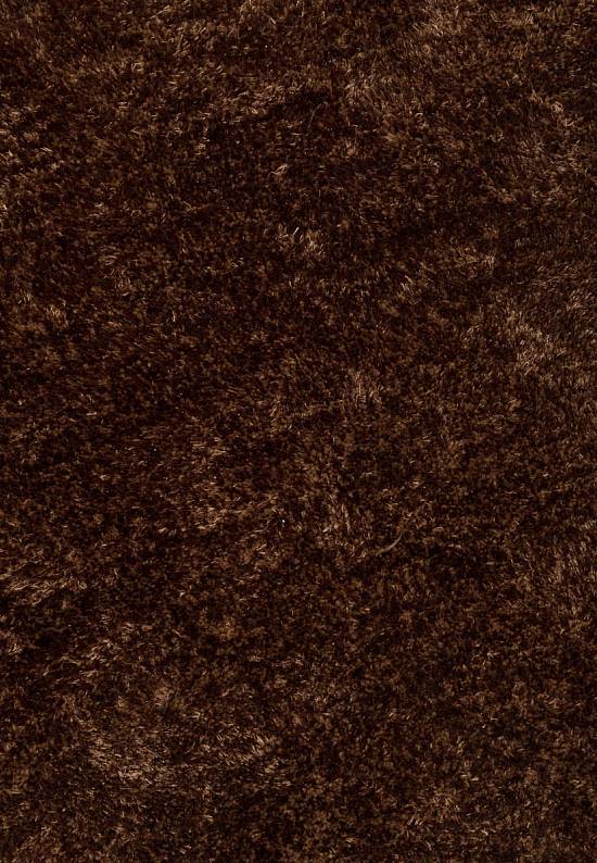Мягкий ковер с длинным ворсом 11-brown