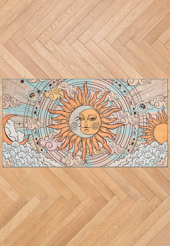 Безворсовый ковер для подростка Sun