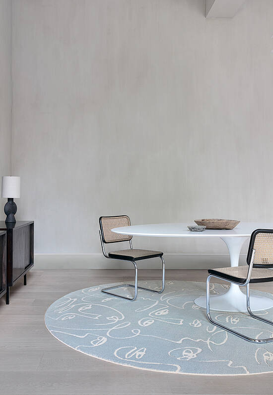 Дизайнерский ковер Faces 461.057-AE501