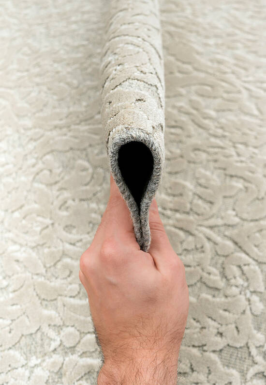 Бельгийский натуральный ковер с рельефом VA1835-V17