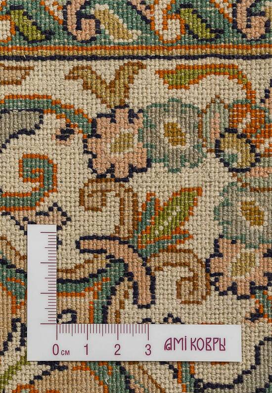 Шелковый ковер ручной работы IIST-GICCK2E2E Kashan Cream