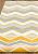 Двусторонний безворсовый ковер из шенилла NK 05 Grey Yellow