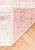Двусторонний безворсовый ковер NK 01 Cream Pink